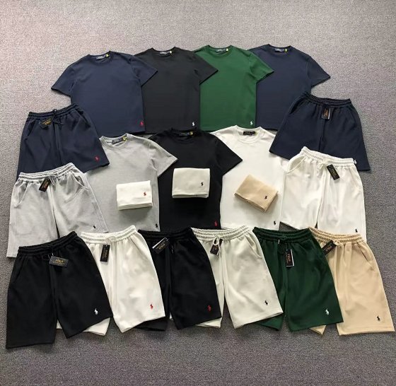 Fashion Short Sleeve Shirt and Shorts