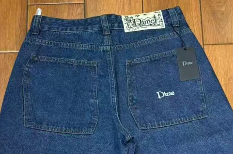 Dior Jeans Light Wash Baggy Fit Denim Pants - 3