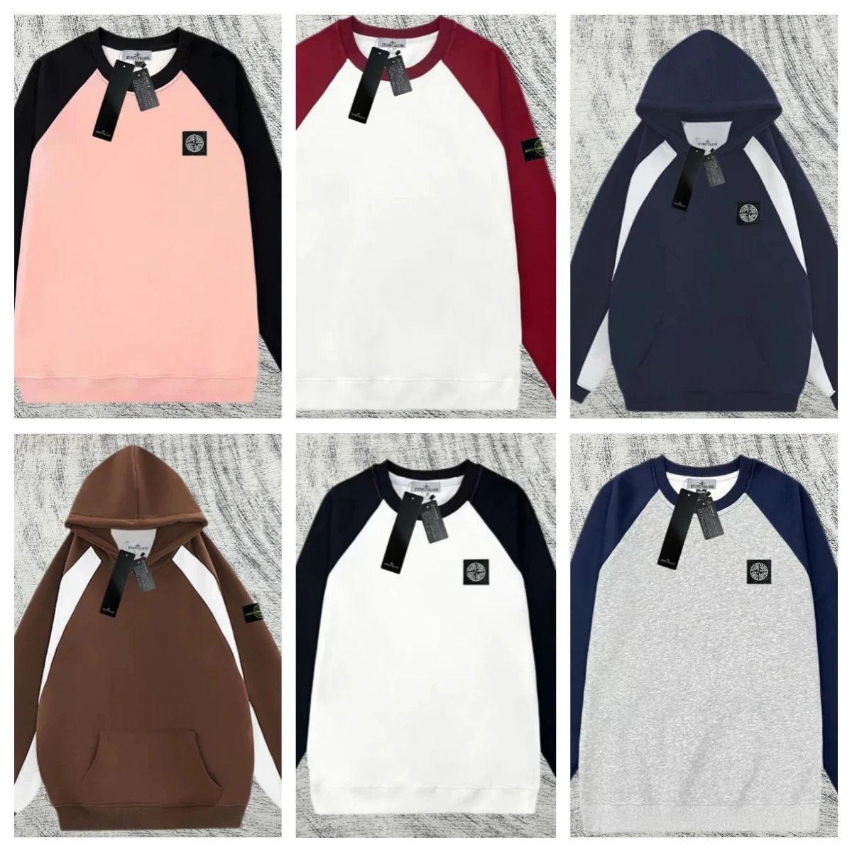 Stone Island Raglan Sleeve Swe