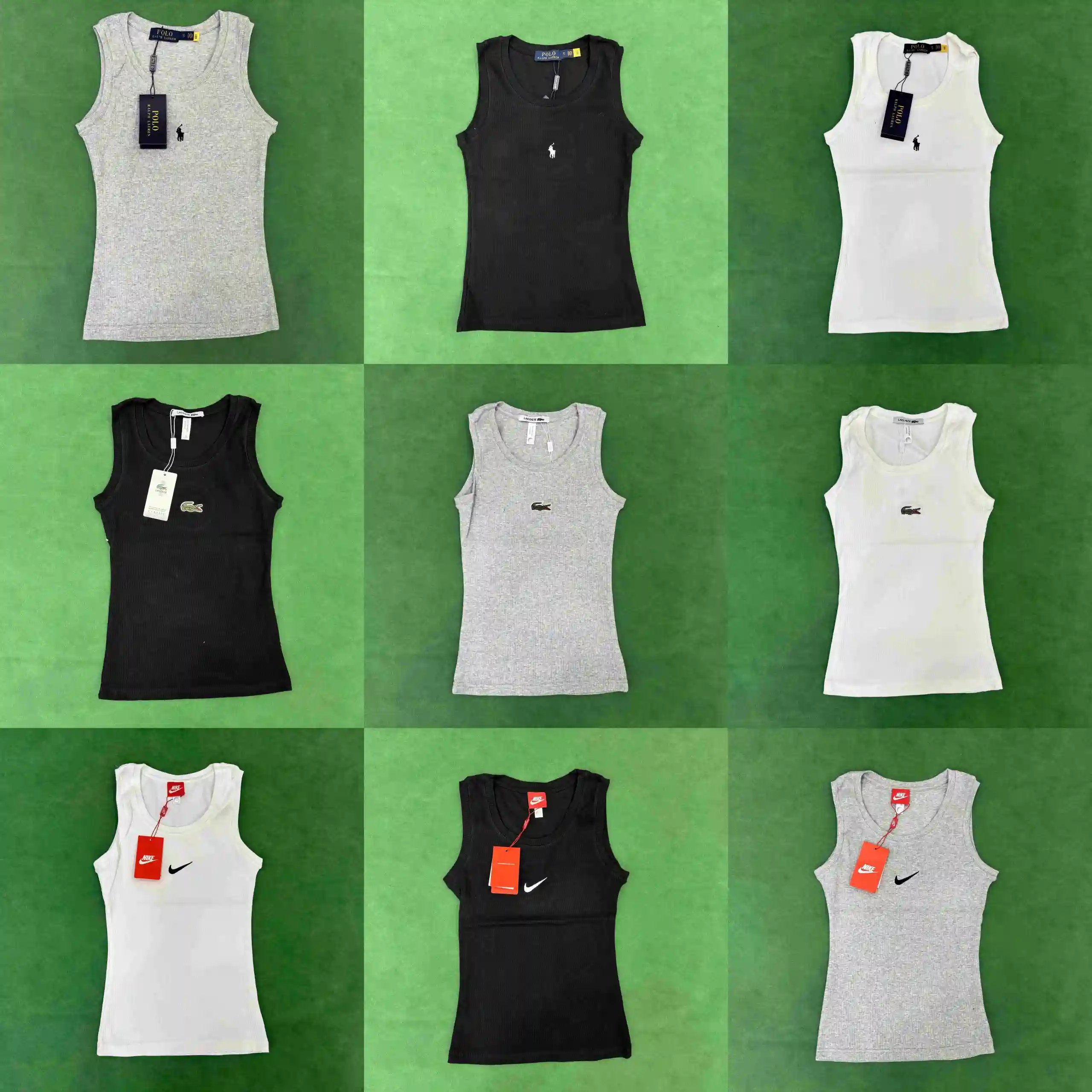 Ralph Lauren、Prada,、Nike vest