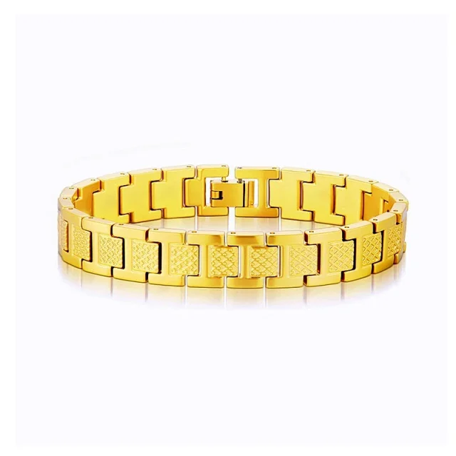 Lacoste Jewelry Textured Link Bracelet product detail image 5