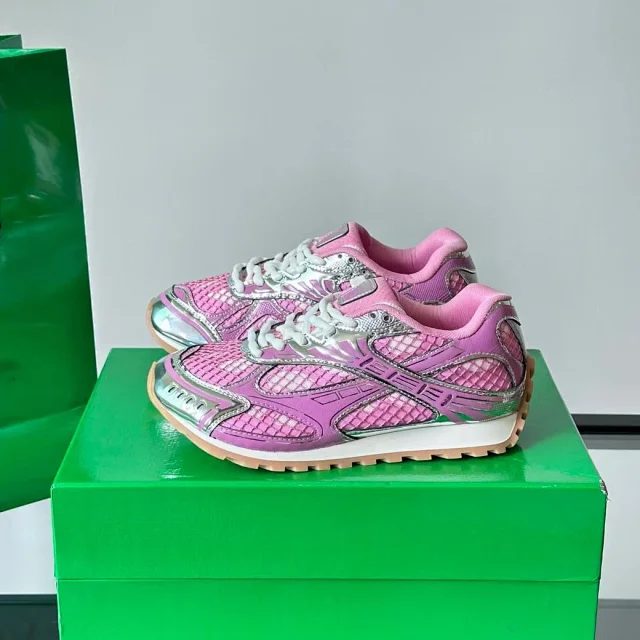 Unbranded Sneakers Mesh-panel low-top with metallic overlays product detail image 15