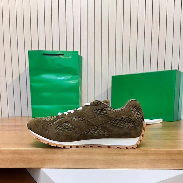 Unbranded Sneakers Mesh-panel low-top with metallic overlays product detail image 13
