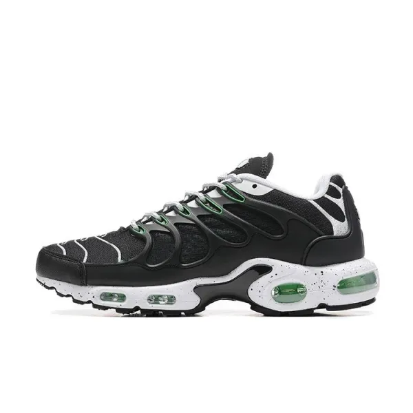 Nike Air Max Plus Black Green White Sneakers - 1