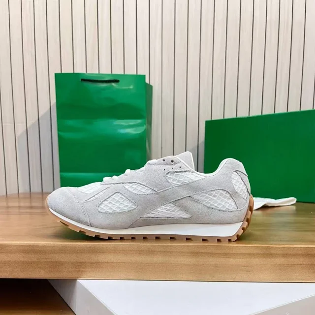 Unbranded Sneakers Mesh-panel low-top with metallic overlays product detail image 12