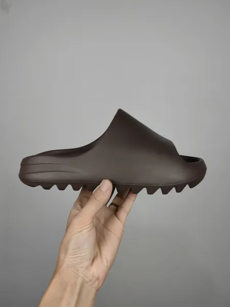 Adidas Yeezy Slide Dark Brown Slippers - 1