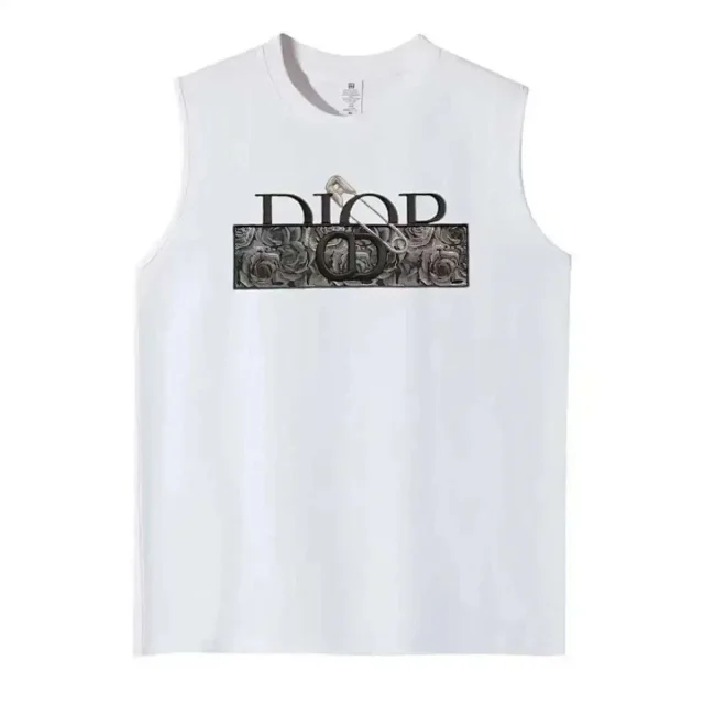Gucci T-Shirts Sleeveless Logo Print product detail image 14
