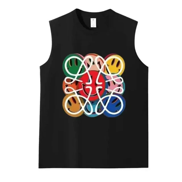 Gucci T-Shirts Sleeveless Logo Print product detail image 3