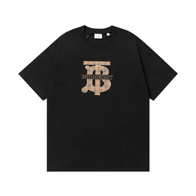 Burberry T-Shirts Short-Sleeve Logo and Graphic T-Shirt product detail image 7
