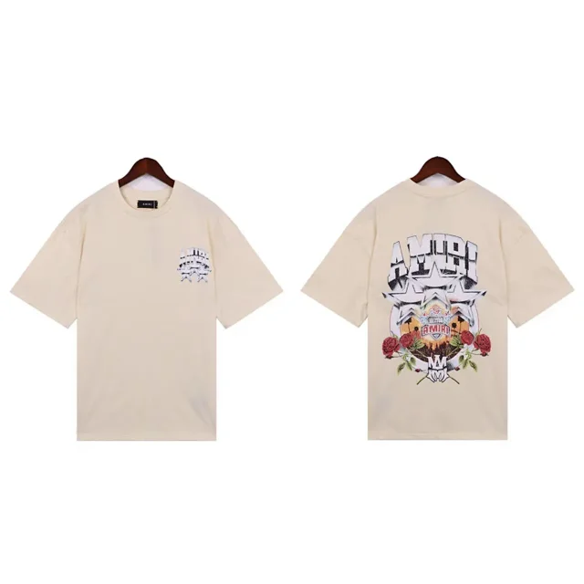 Amiri T-Shirts Short-Sleeve Graphic T-Shirt product detail image 12