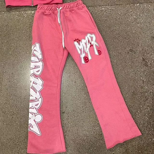 Caterpillar Trousers Graphic Print Drawstring Sweatpants product detail image 2