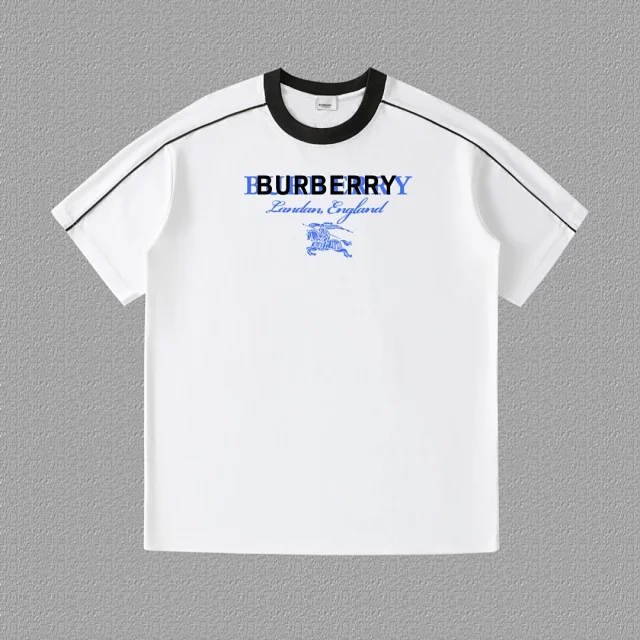 Burberry T-Shirts Short-Sleeve Logo and Graphic T-Shirt product detail image 2