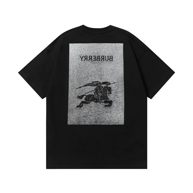 Burberry T-Shirts Short-Sleeve Logo and Graphic T-Shirt product detail image 5
