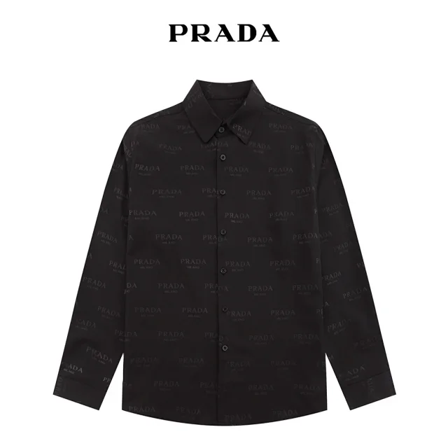 Unbranded Long-sleeve button-up shirts with assorted printed and monogram designs product detail image 8