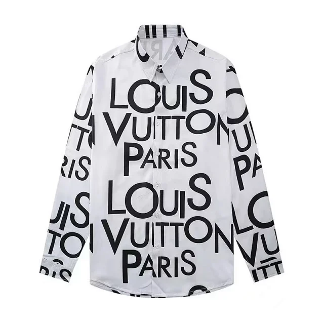 Unbranded Long-sleeve button-up shirts with assorted printed and monogram designs product detail image 5