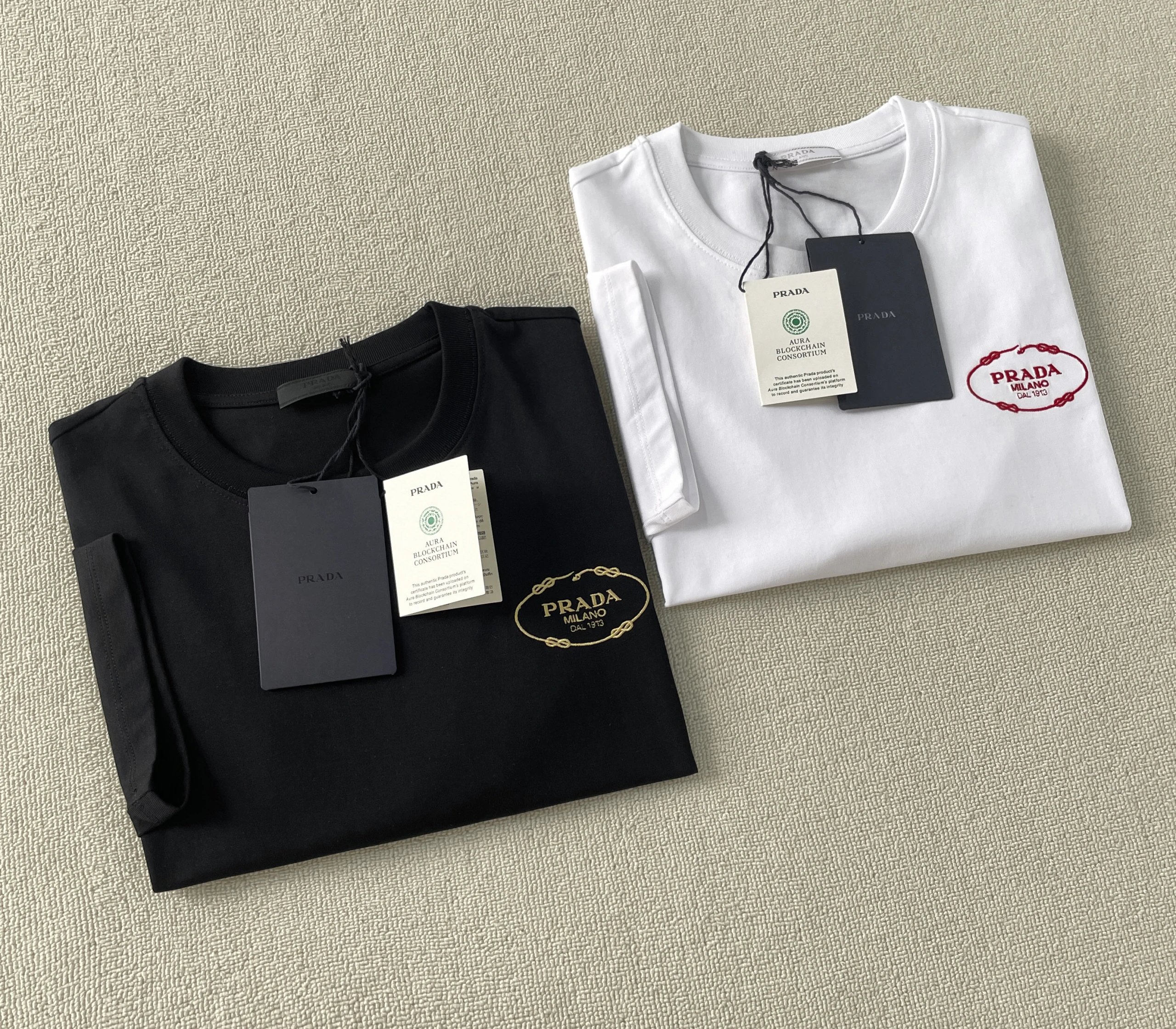 Final Sale - No Returns or Exchanges - New 2025 PRA Snake Year Limited Edition Embroidered Loose Fit Crew Neck Short Sleeve T-Shirt Unisex