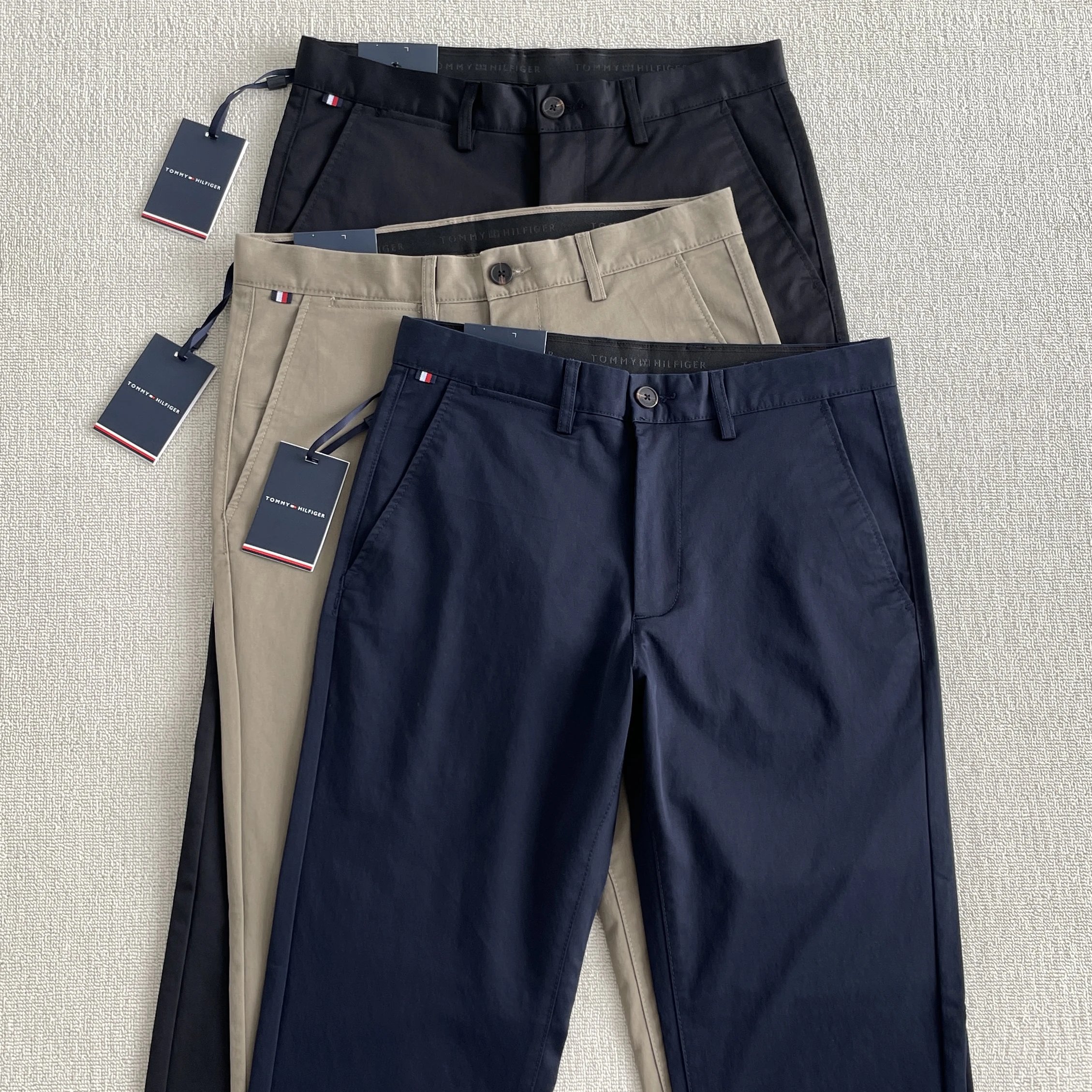 30, 38 each with three colors to choose from. Th pants 25. New autumn products for men's business and leisure, woven fabric with elasticity, solid color straight leg casual pants, trendy
