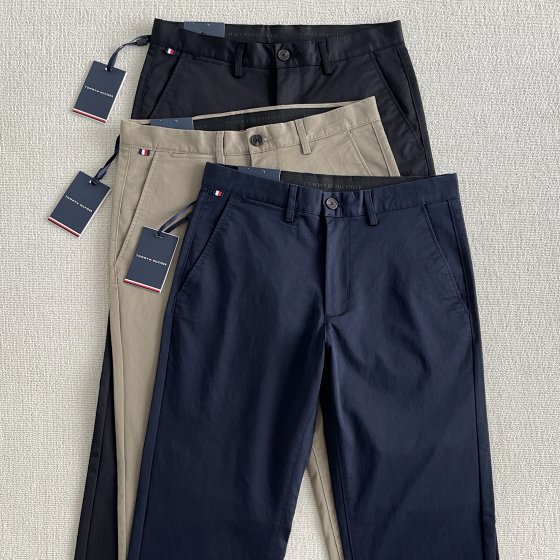 30, 38 each with three colors to choose from. Th pants 25. New autumn products for men's business and leisure, woven fabric with elasticity, solid color straight leg casual pants, trendy