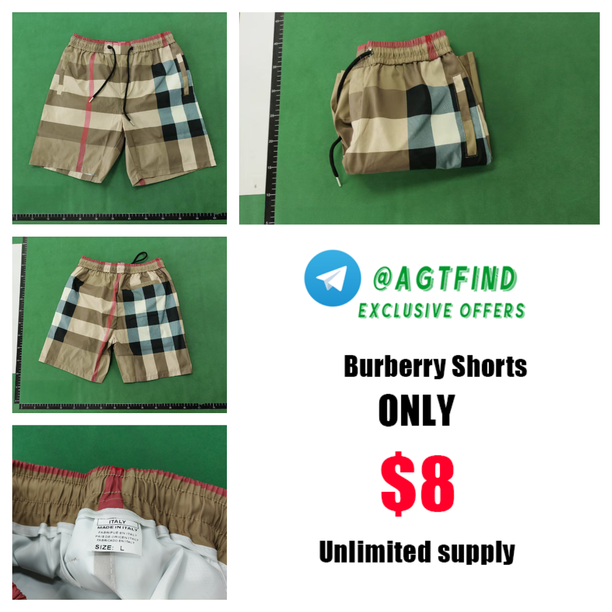 SHORTS BURBERRY