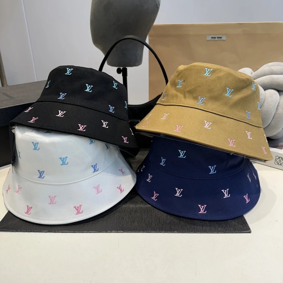 Louis Vuitton Hats Monogram baseball cap — 20white