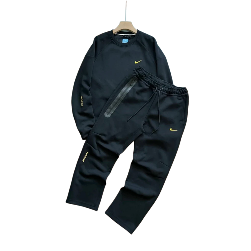 [DX38] New Spring/Fall Long-Sleeve Pullover Hoodie & Sweatpants Set - Loose Fit & Comfortable