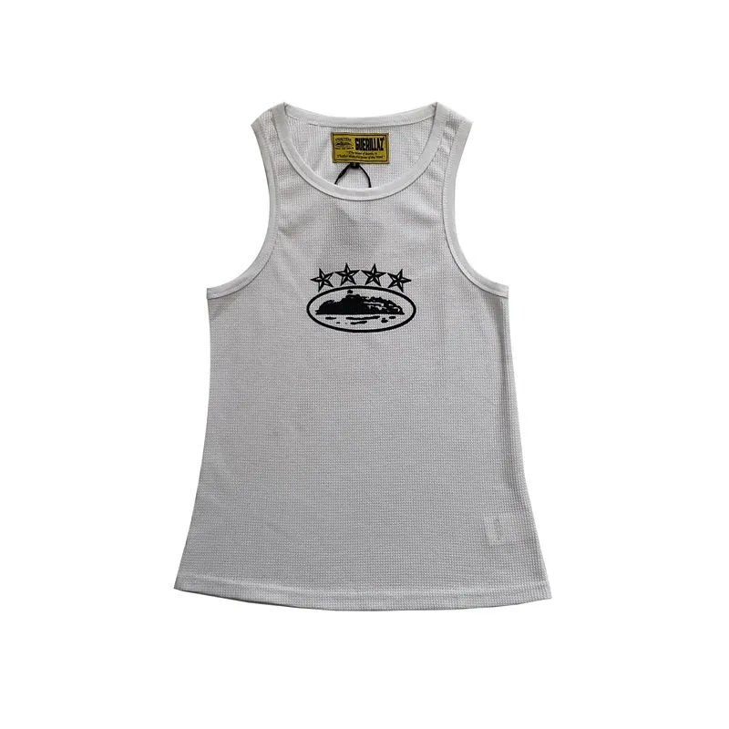Moncler Vests Sleeveless Logo-Graphic Vest — 40