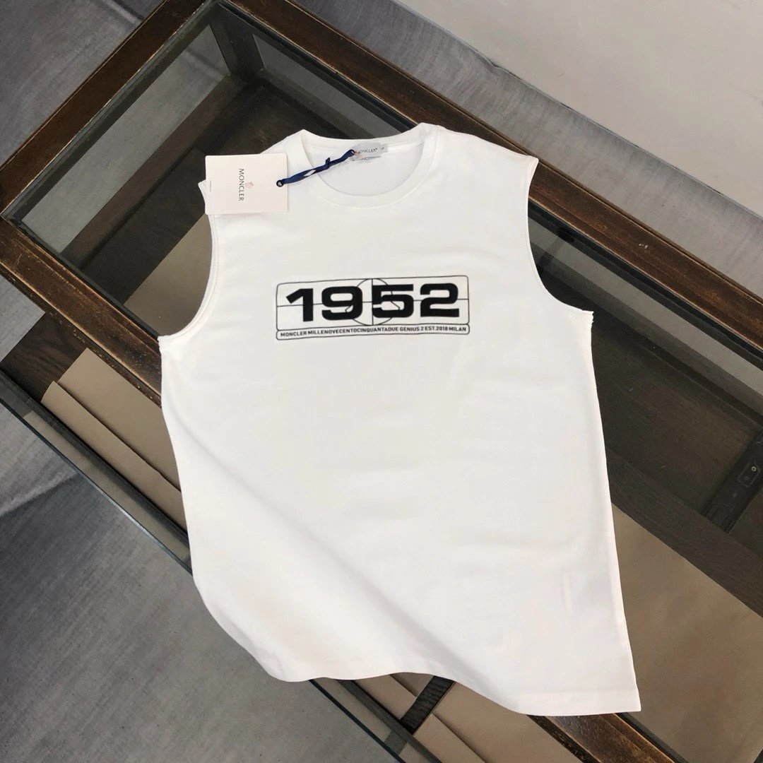 Moncler Vests Sleeveless Logo-Graphic Vest image 8