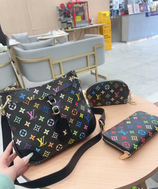 Louis Vuitton Multicolor Monogram Neo Hobo Bag Set Shoulder Bags