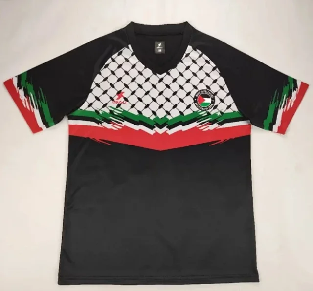 Capelli Sport Football Jerseys Palestine flag graphic jersey product detail image 8