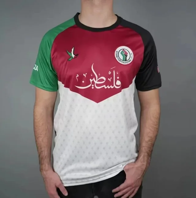 Capelli Sport Football Jerseys Palestine flag graphic jersey product detail image 5