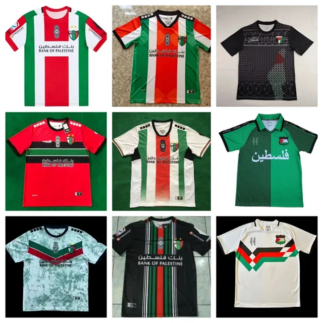 Capelli Sport Football Jerseys Palestine flag graphic jersey product detail image 1