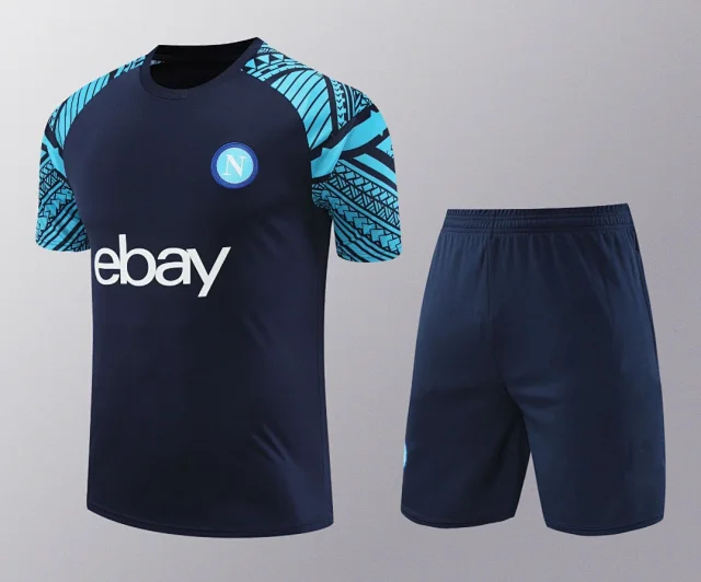 Paris Saint-Germain Football Jerseys Short-Sleeve Jersey and Shorts Set product detail image 11