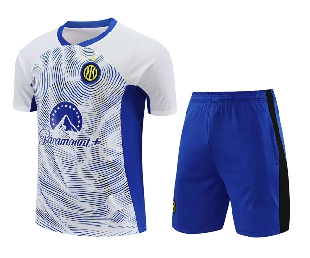 Paris Saint-Germain Football Jerseys Short-Sleeve Jersey and Shorts Set product detail image 14