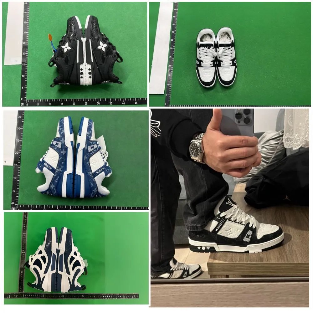 Louis Vuitton Trainer Black Wh