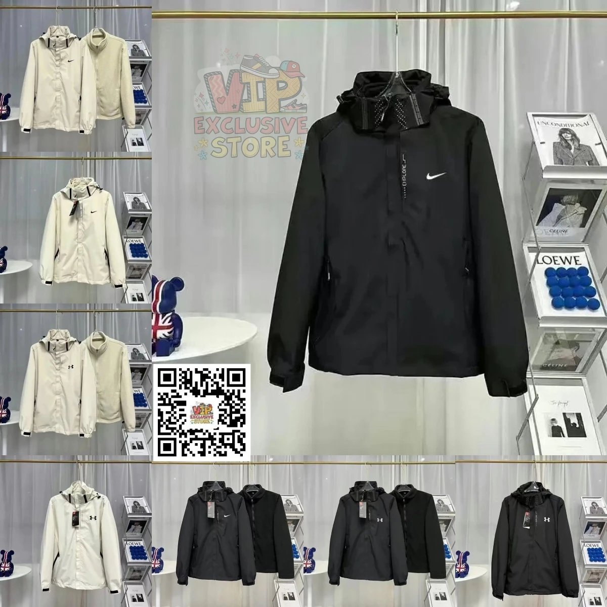 Nike and Under Armour Windbrea