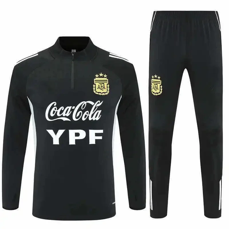 Conjunto de entrenamiento Argentina con media cremallera temporada 2526