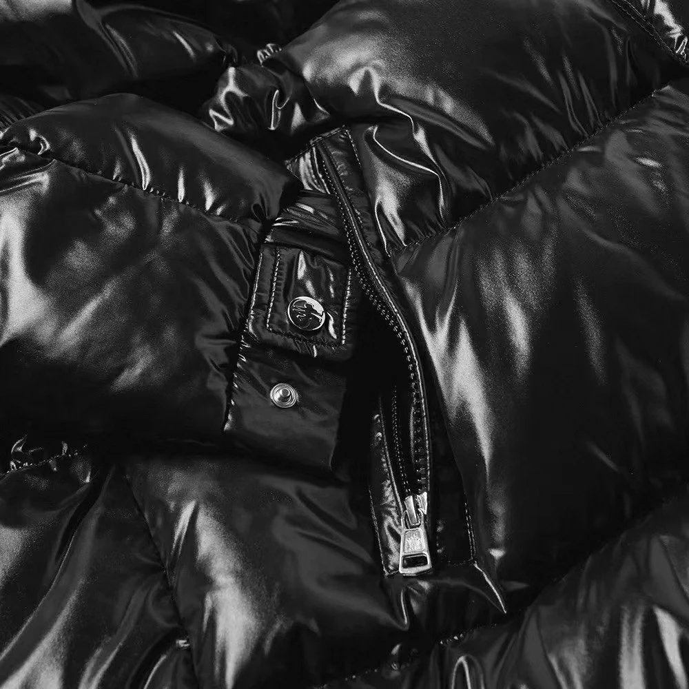 Moncler Maya Long Down Jacket Black - 11