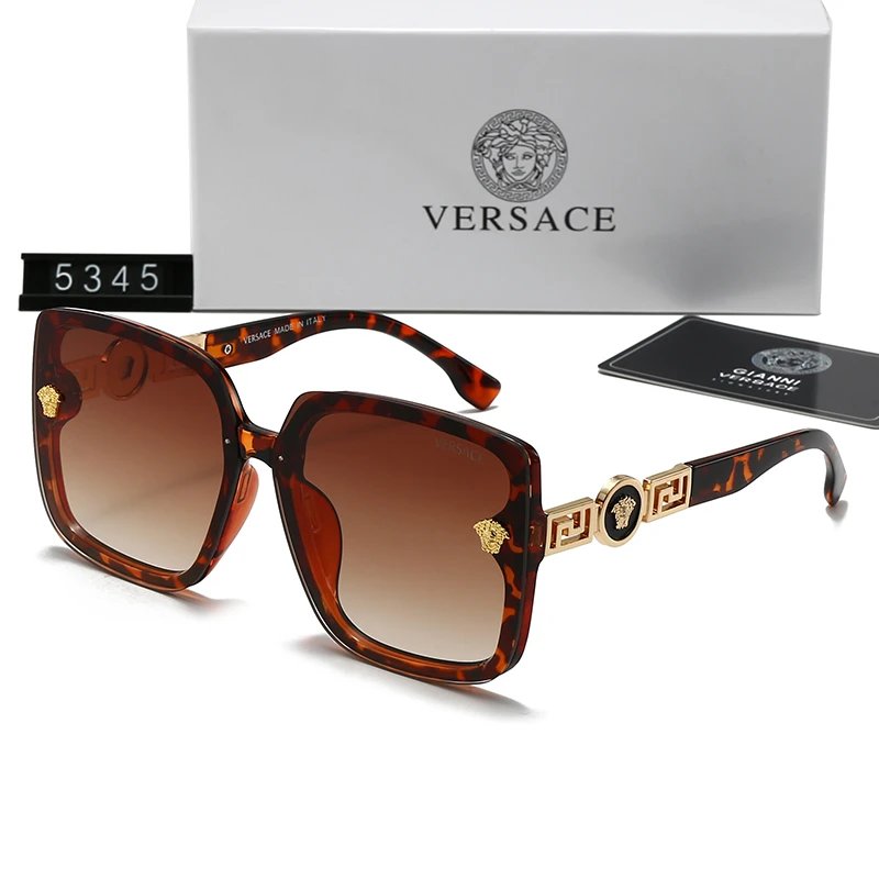 Versace VE4475 Cat Eye Sunglasses Tan Purple Gradient