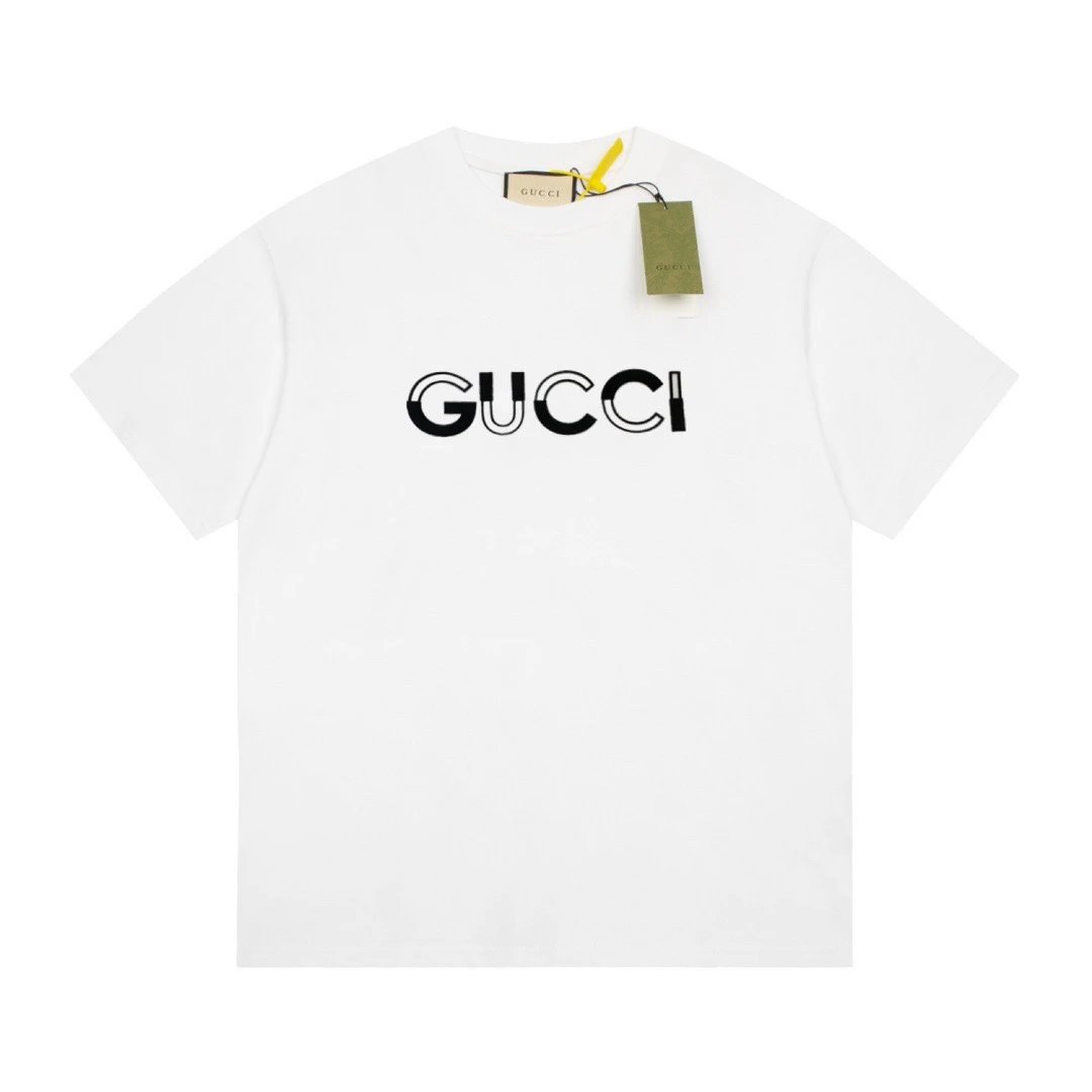 Gucci Logo Print T-Shirt White