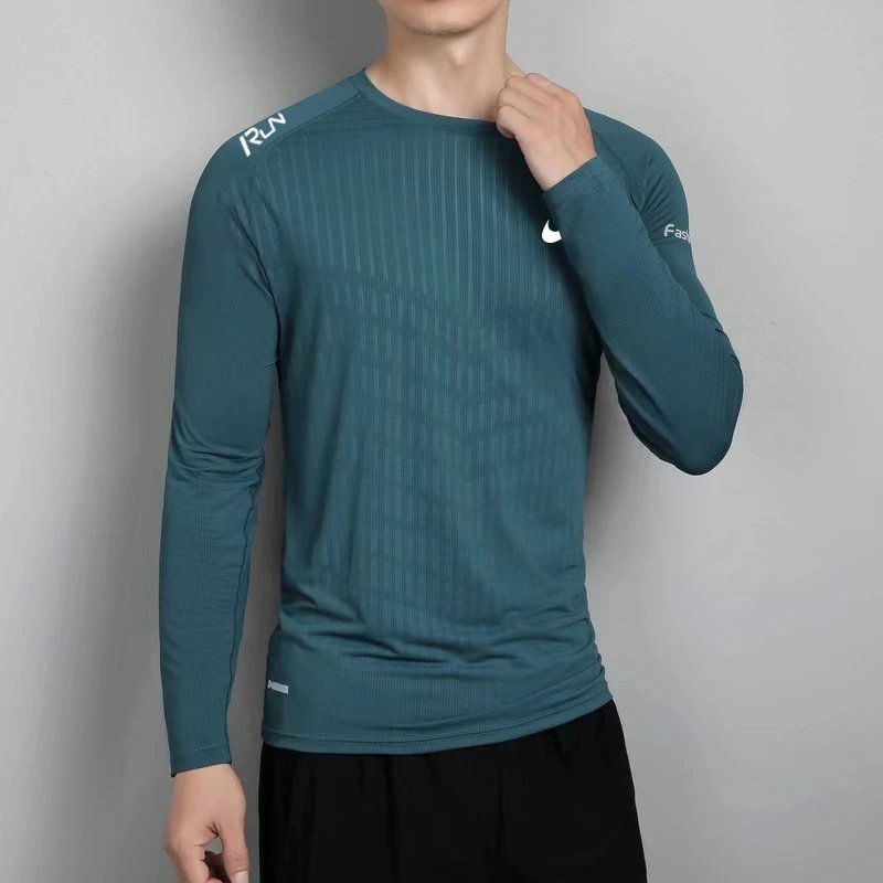 Nike Dri-FIT Run Division Long Sleeve Teal