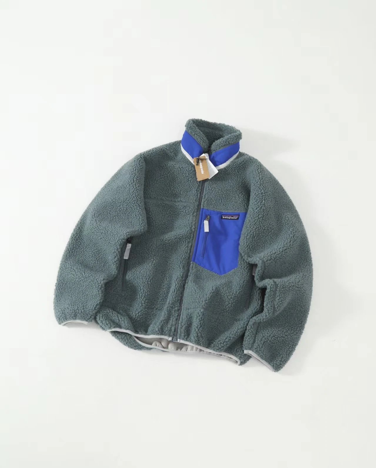 Patagonia Classic Retro-X Fleece Jacket Grey Blue