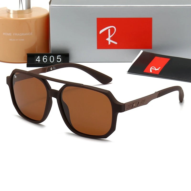 Burberry BE8665 Square Sunglasses Beige Frame Purple Brown Gradient Lens