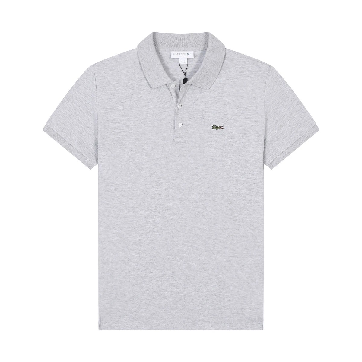 Lacoste Classic Polo Shirt Grey Marl