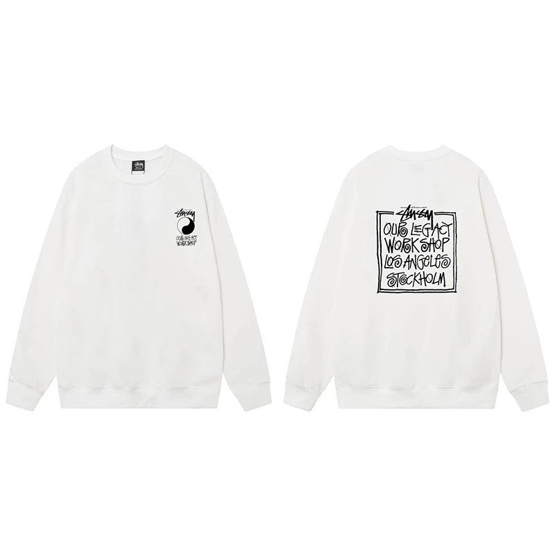 Stussy Crewneck Sweatshirt White