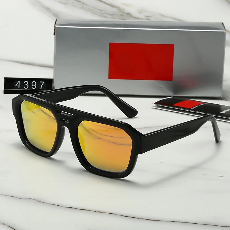 Ray-Ban 3548 Hexagonal Sunglasses Black Frame Black Lens