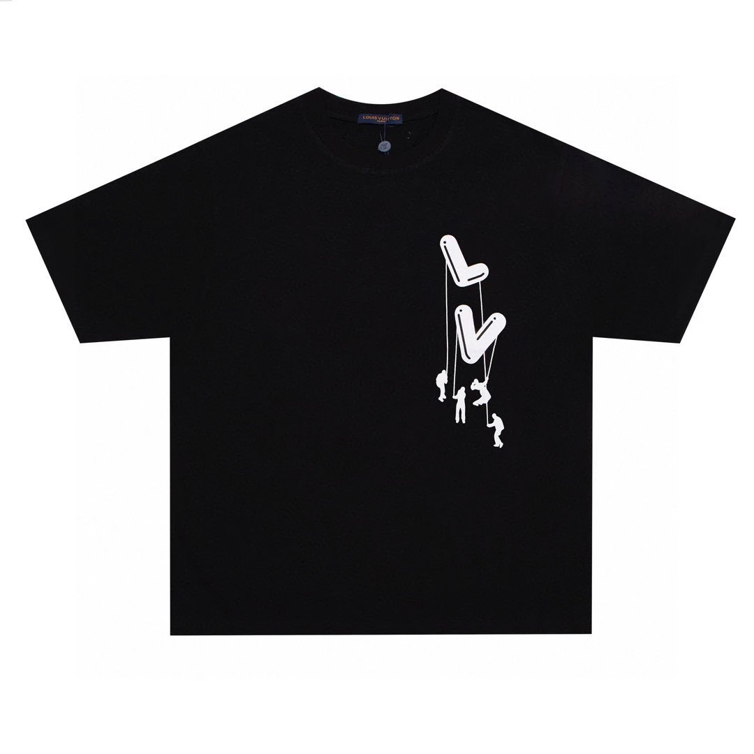 Louis Vuitton LV Balloon Figure Tee Black