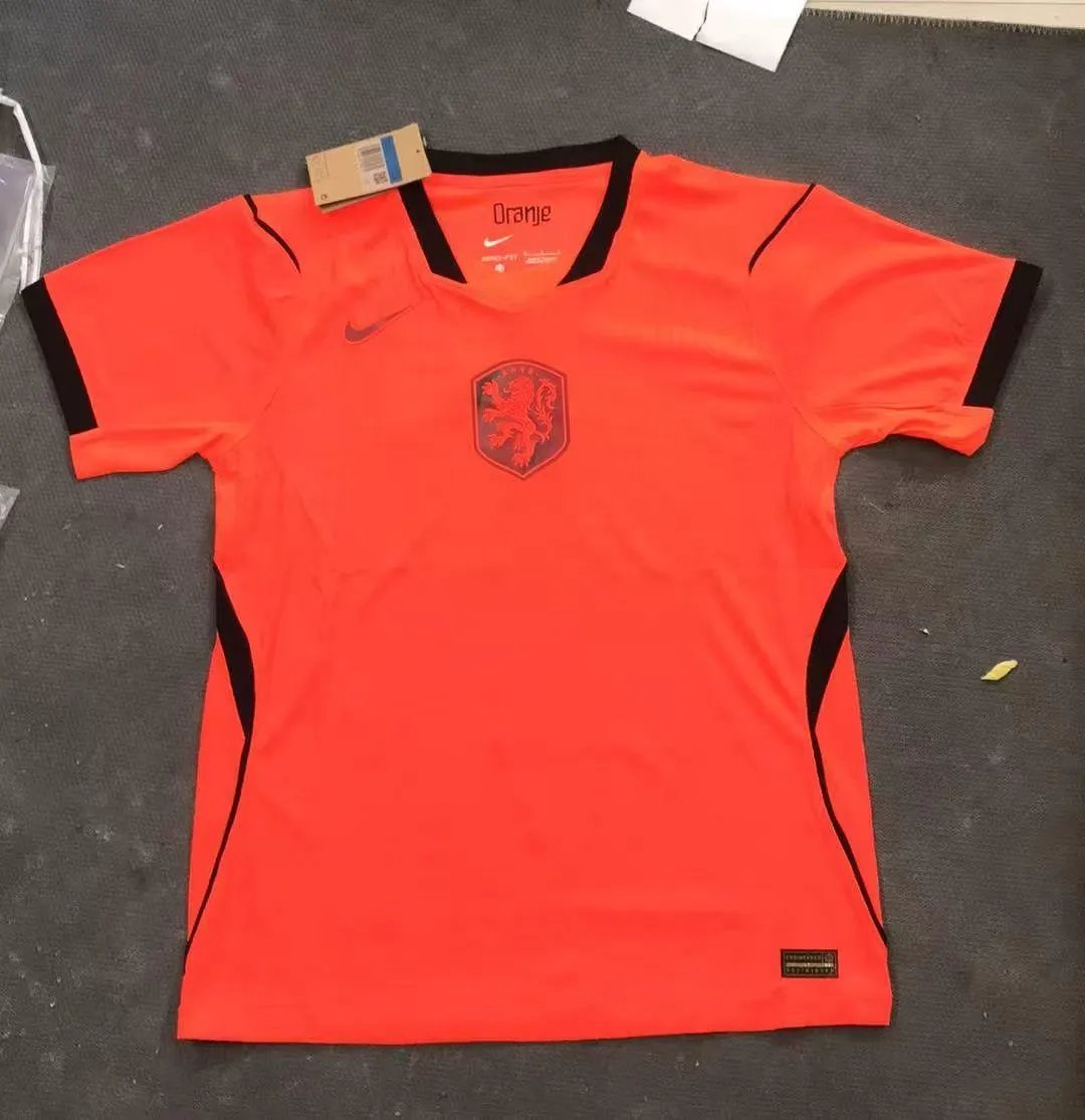2026 World Cup Netherlands Home Jersey Player Version