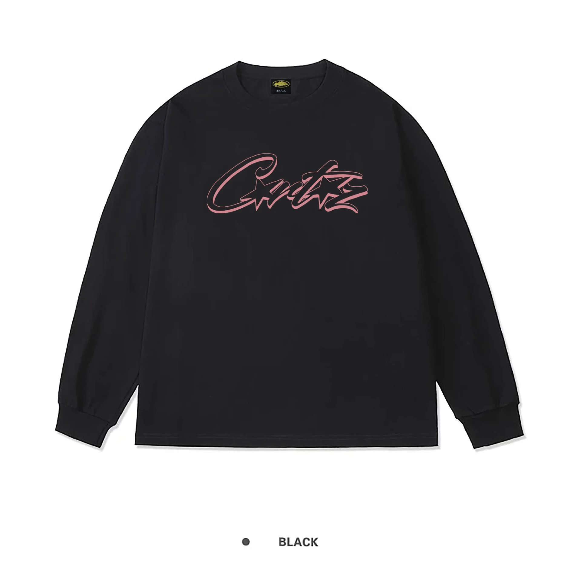 Corteiz Allstarz Longsleeve Tee Black Pink