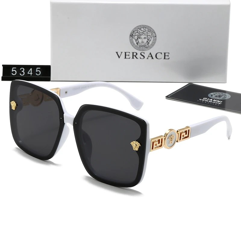 Versace VE4475 Cat Eye Sunglasses White Black