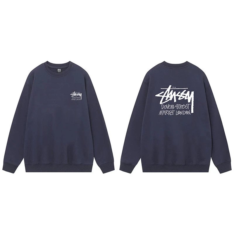 Stussy Crewneck Sweatshirt Navy